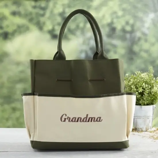 Personalization Mall My Garden Personalized Garden Tote and Tools image {1}