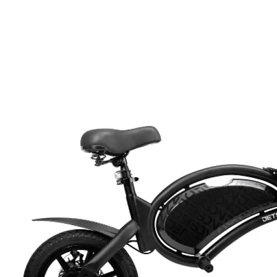 Jetson 14" Bolt Up Step Over Electric Bike - Black image {8}