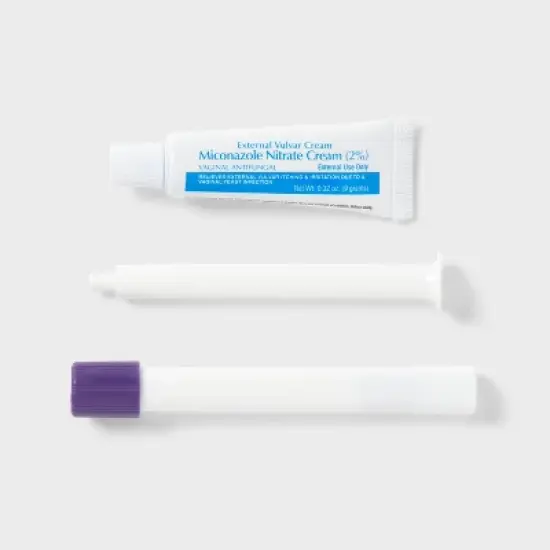 Miconazole 3-Day Treatment Combo Pack - 0.18oz - up&up&trade; image {2}