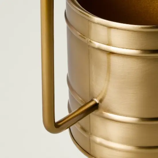 1L Brass Metal Watering Can - Hearth & Hand&trade; with Magnolia image {2}
