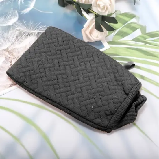 Unique Bargains Gloves Bath Towel for bathroom 14x24cm 1 Pc image {5}