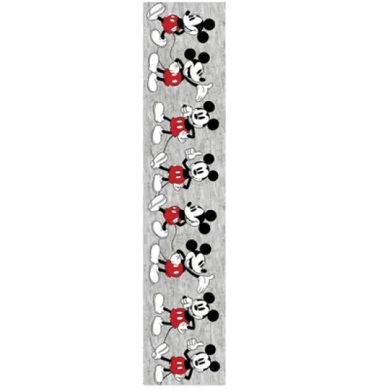 Eureka&reg; Mickey Mouse&reg; Throwback Mickey Poses Deco Trim&reg;, 37 Feet Per Pack, 6 Packs image {2}