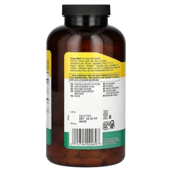Country Life Target-Mins, Calcium-Magnesium Complex, 360 Tablets image {2}