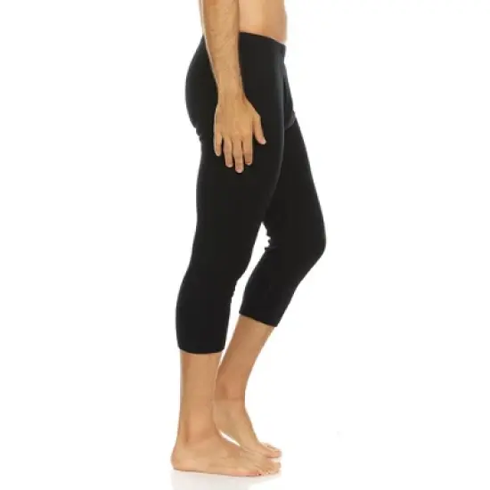 Minus33 Merino Wool Midweight - Tecumseh Men's 3/4 Bottom Woolverino Black L image {2}