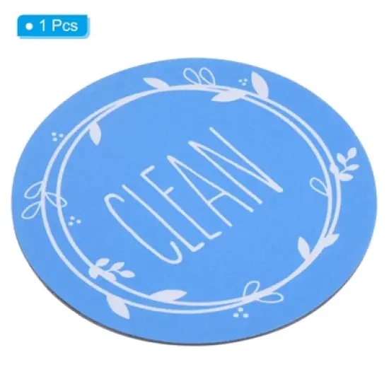 Unique Bargains Dishwasher Clean Dirty Sign Magnetic Reversible Indicator Magnet image {2}