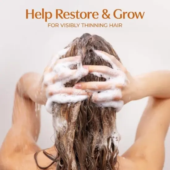 BosleyMD BOS-REVIVE Color Safe Nourishing Shampoo & Volumizing Conditioner (33.8 oz XXL LITER DUO SET) Bosley MD Thinning Hair image {3}