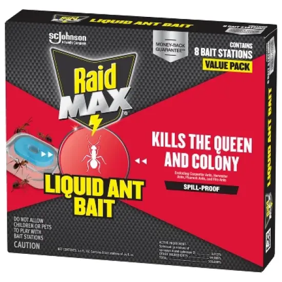 Raid Max Liquid Ant Baits Insecticides - 8ct image {11}