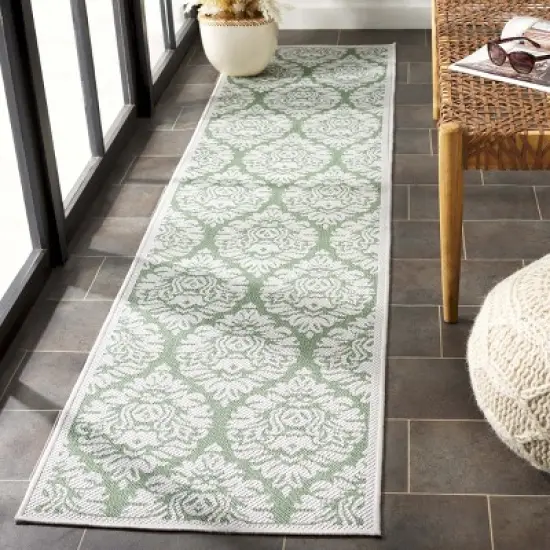 Bermuda BMU821  Machine Washable UV Resistant Stain Resistant Non-Shedding Power Loomed Indoor/Outdoor Rugs - Safavieh image {1}