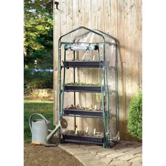 Miracle-Gro 18" x 24" Mini Greenhouse Clear image {1}