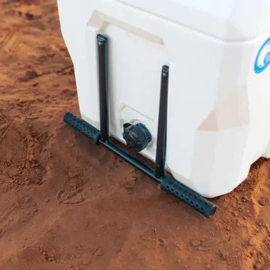 Lifetime 55 Quart High Performance Wheeled Cooler, Arctic White (91072) image {6}