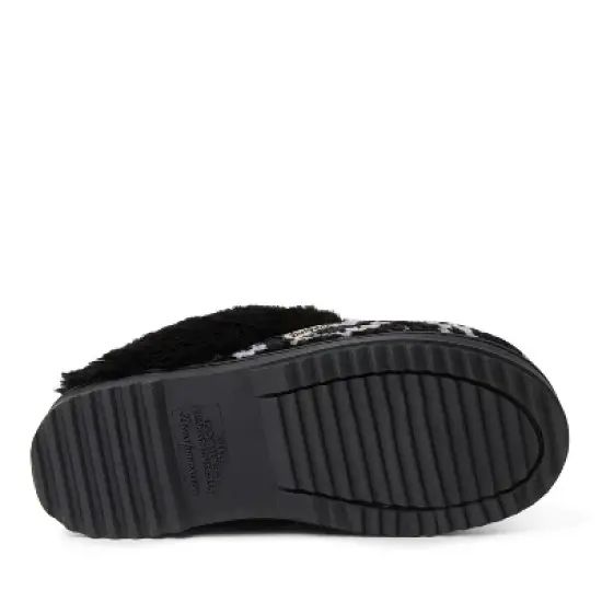 Dearfoams Women's Allison Chenille Fairisle Scuff Slipper image {3}