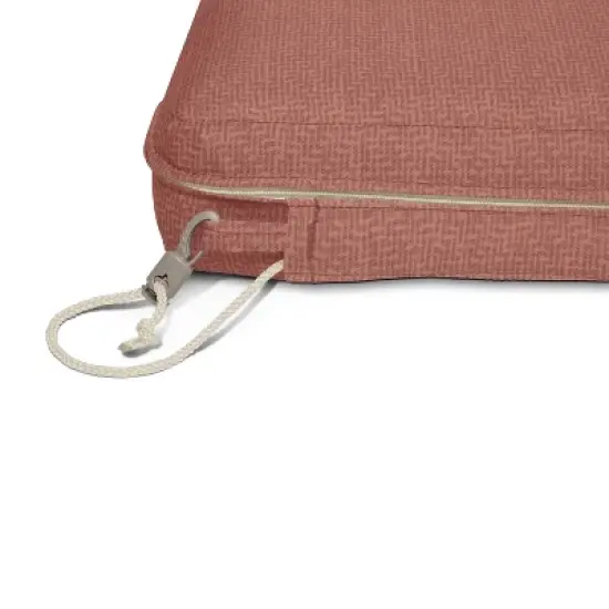 Duck Covers Weekend Water-Resistant Outdoor Bench Cushion - Classic Accessories image {2}
