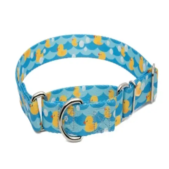 Country Brook Petz Just Ducky Martingale Dog Collar image {5}