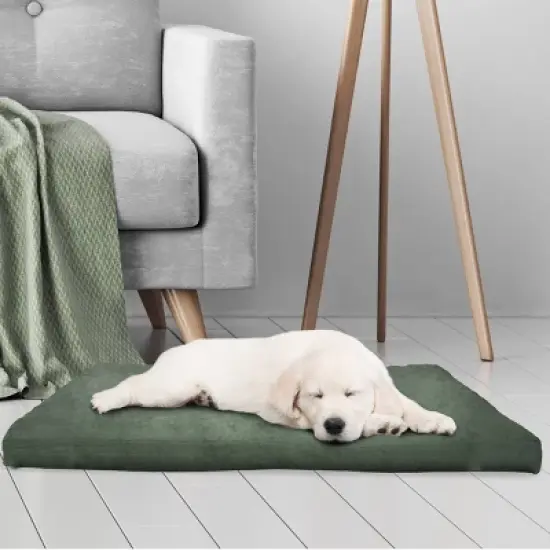 Petmaker 3" Foam Dog Bed - 25.5"x19" - Forest image {3}