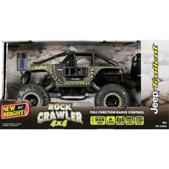 New Bright RC Jeep Trailcat Rock Crawler - 1:14 Scale image {7}
