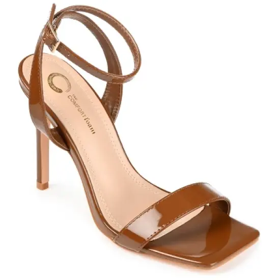 Journee Collection Womens Dorian Tru Comfort Foam Open Toe High Stiletto Pumps image {11}