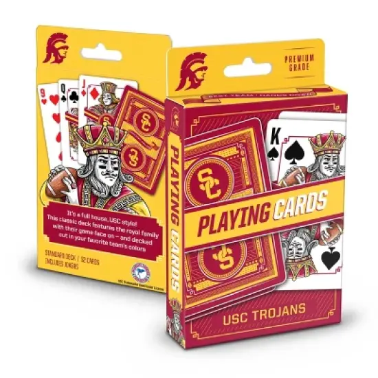 NCAA USC Trojans Classic Series Playing Cards: Officially Licensed Cardstock Paper image {5}