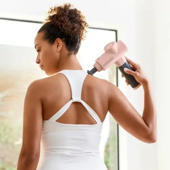 Sharper Image Powerboost Deep Tissue Percussion Massager Version 2.0 - Blush image {3}