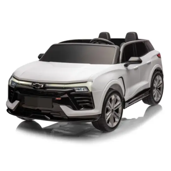 24V 2-Seater Ride On Car with Remote Control, SUV Licensed Chevrolet Blazer Battery Powered Cars for Kids, MP3 Player, LED Headlights, Bluetooth image {11}