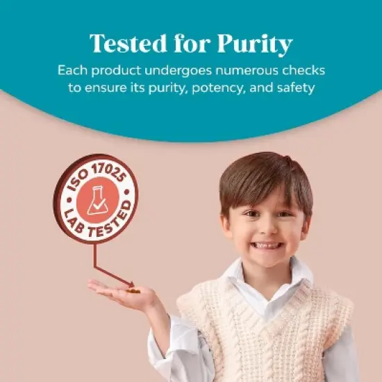 Kids Focus Gummies, Focus & Attention Support, Kids Wellness, Nature's Craft, 90ct image {5}