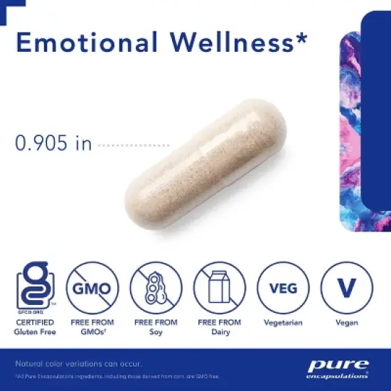 Pure Encapsulations Emotional Wellness - Support for Occasional Stress* image {2}