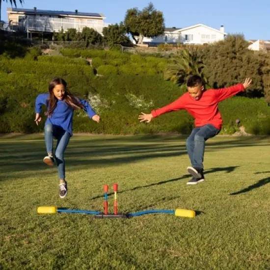 Stomp Rocket Dueling High-Flying Toy Rocket Double Launch Set image {1}