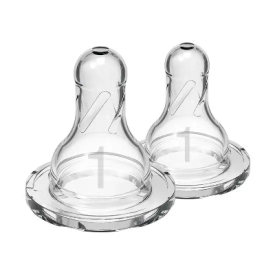 Dr. Brown's Level 1 Narrow Baby Bottle Silicone Nipple, Slow Flow - 2pk - 0m+ image {16}