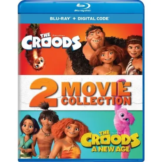 The Croods: 2-Movie Collection (Blu-ray + Digital) image {1}