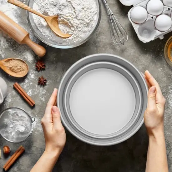 Last Confection 2pc Round Cake Pan Sets - Professional Bakeware image {5}