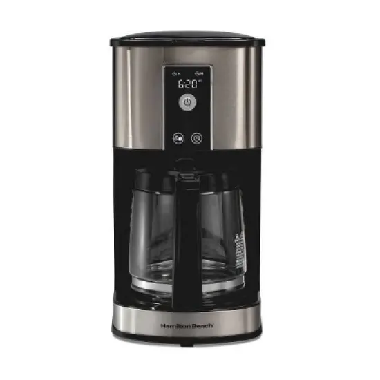 Hamilton Beach 12Cup Programmable Hot & Iced Coffee Maker 49620: Electric Drip Machine, 950W, Dishwasher-Safe Parts image {8}