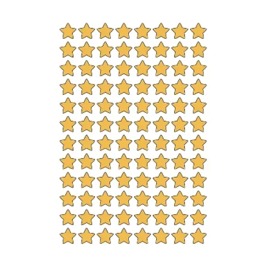 Trend Enterprises SuperShapes Stickers Gold Stars T-46602 image {1}