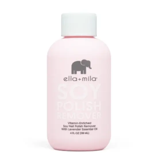 ella+mila Soy Nail Polish Remover - Lavender - 4 fl oz image {3}