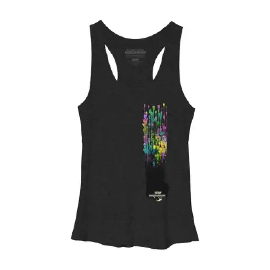 Women's Design By Humans My piano By Sebasebi Racerback Tank Top image {6}