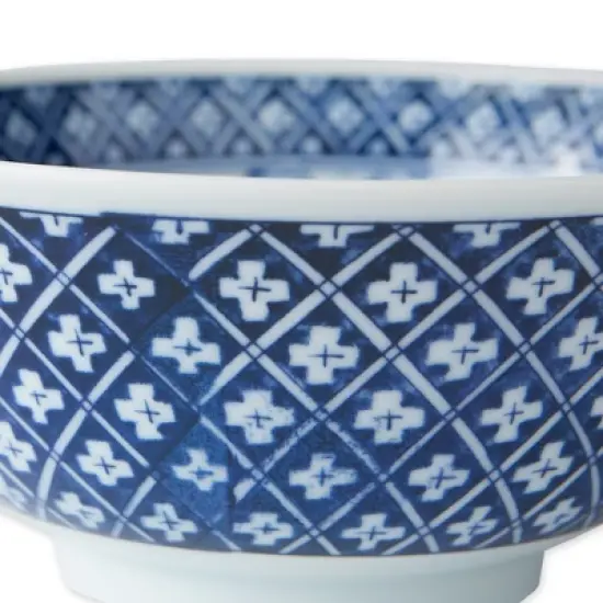 RSVP International Japanese Bowl Set/6, Traditional Patterns, 6" Diameter image {6}