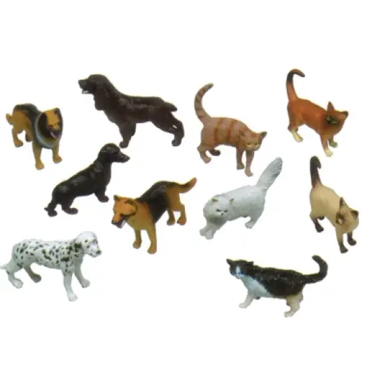 Get Ready Kids Pets Animal Playset, Set of 10 image {1}