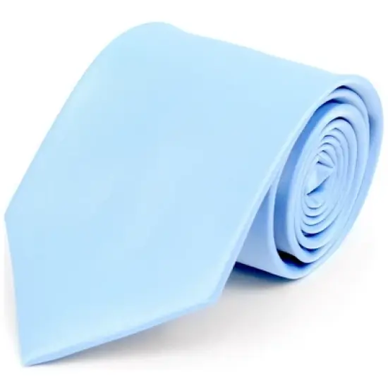 Men's Classic Solid Color Wedding Neck Tie image {41}