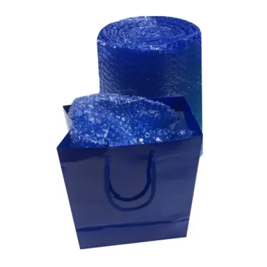 UBMOVE 30-Feet Blue Bubble Roll, 12" Wide with Small 3/16" Bubbles image {4}