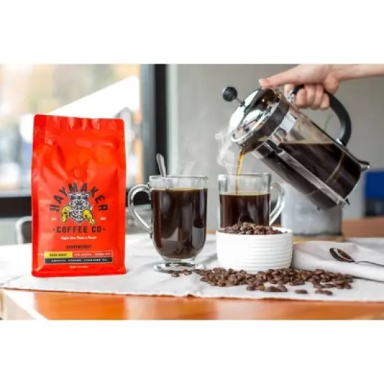 Haymaker Coffee Dark Roast Ground Beans - 12oz image {4}