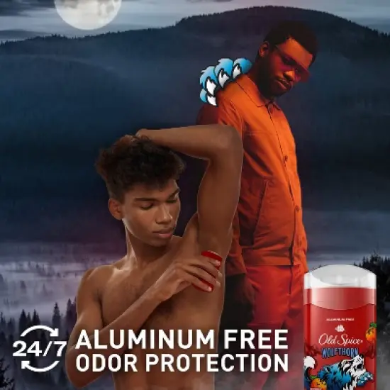 Old Spice Wolfthorn Scent Deodorant for Men - Aluminum-Free 3oz image {2}