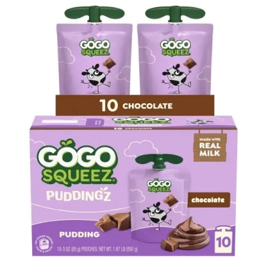GoGo SqueeZ Gluten Free Pudding image {7}