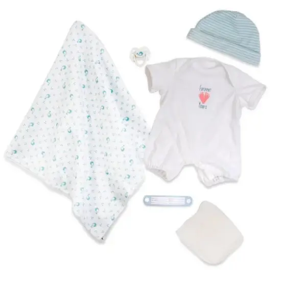 Paradise Galleries Realistic Sleeping Newborn Doll - Forever Yours Angel, 7-Piece Reborn Doll Gift Set with Magnetic Pacifier image {5}