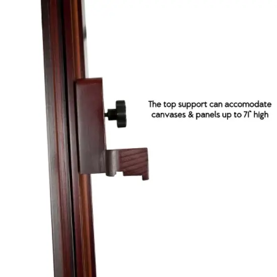 SoHo Urban Artist Wooden H-Frame Studio Easel image {3}