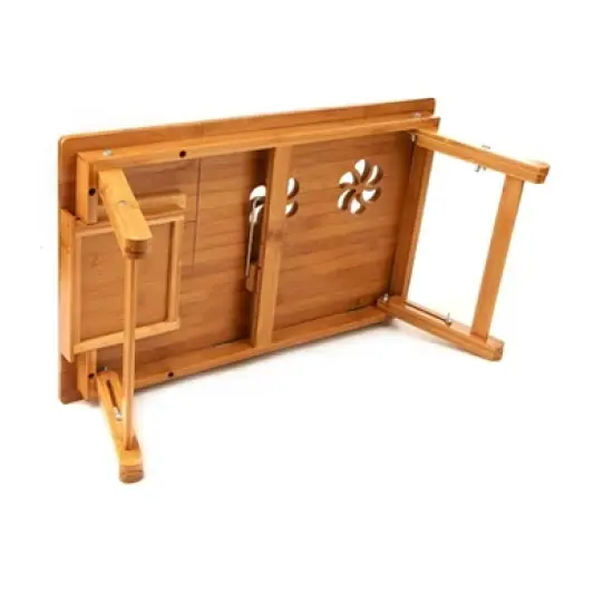 Bamboo Lap Desk Brown - Mind Reader image {6}