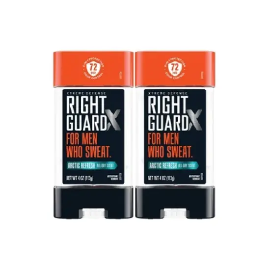 Right Guard Xtreme Defense Gel Antiperspirant & Deodorant - Arctic Refresh Scent - 4oz/2ct image {10}
