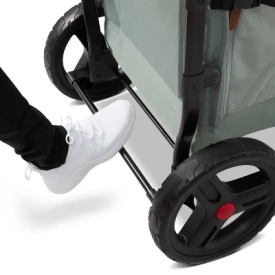 Radio Flyer Atlas Kid and Cargo Stroller Wagon - Sage image {10}