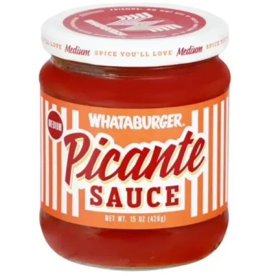 Whataburger Picante Sauce, 15oz image {3}