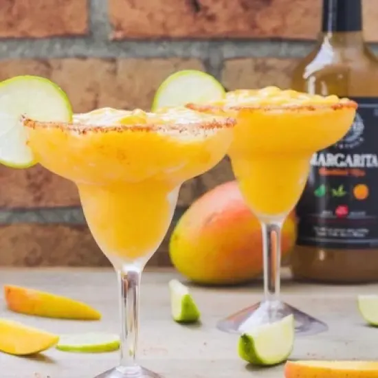 Crafted Cocktails Margarita Mix: 6 Pack&nbsp; 60 Calories Per Serving, All Natural Lime Juice and Organic Agave: Makes 8 Cocktails Per Bottle image {3}