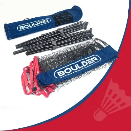 Boulder Badminton Height-Adjustable Portable Net image {3}