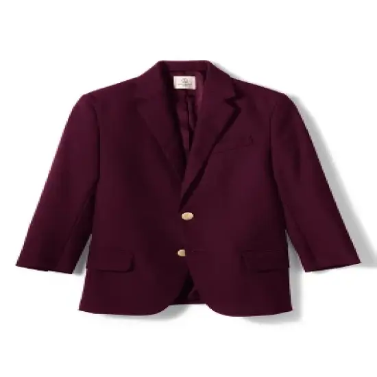 Lands' End School Uniform Boys Hopsack Blazer image {5}