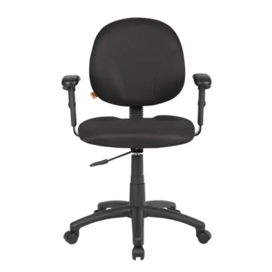 Diamond Task Chair with Adjustable Arms - Boss Office Products image {2}
